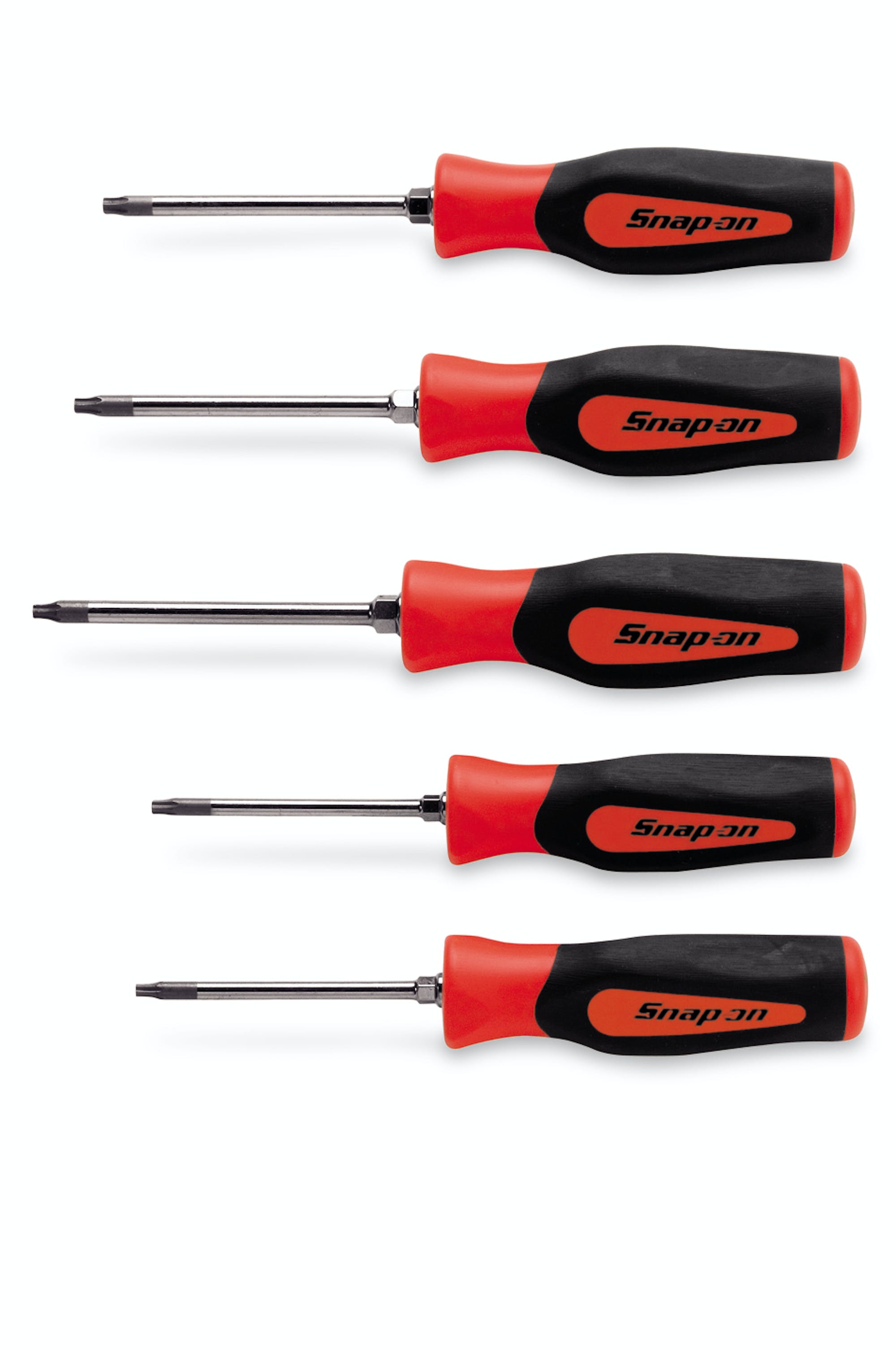 5 pc TORX® Instinct® Soft Grip Tamper-Resistant Screwdriver Set (Red) | SGDTRX50BR 5 pc TORX® Instinct® Soft Grip Tamper-Resistant Screwdriver Set (Red) | SGDTRX50BR